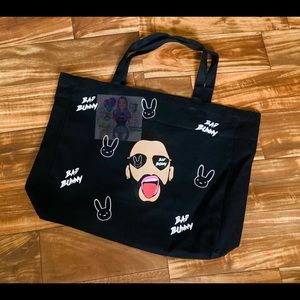 Bad bunny tote bag